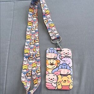 Disney Winnie the Pooh - Lanyard and ID card holder